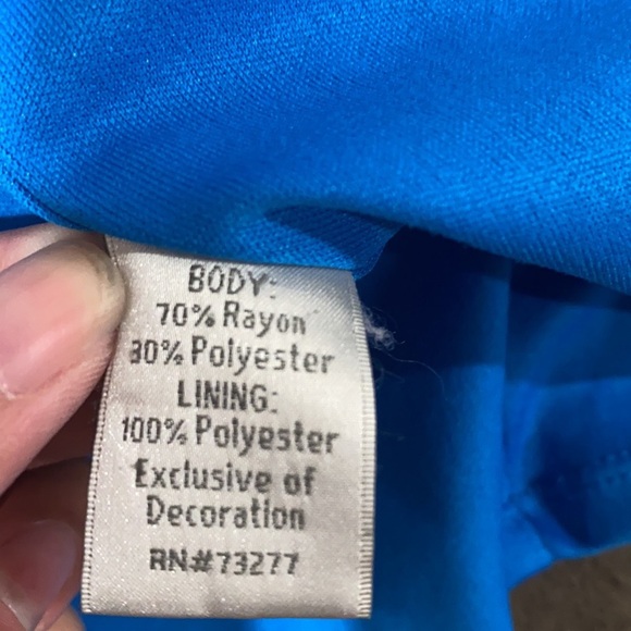 Lauren Conrad blue maxi dress size: S - Picture 8 of 8